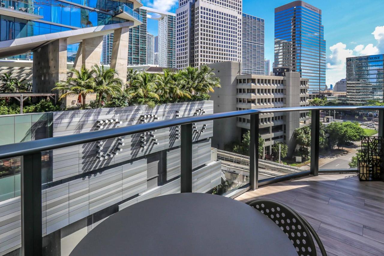Aluna Lux Suites At Sls Lux Brickell Building Miami Eksteriør billede